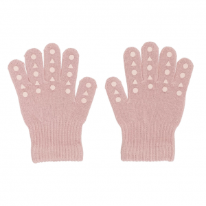 GoBabyGo Grip Gloves Dusty Rose